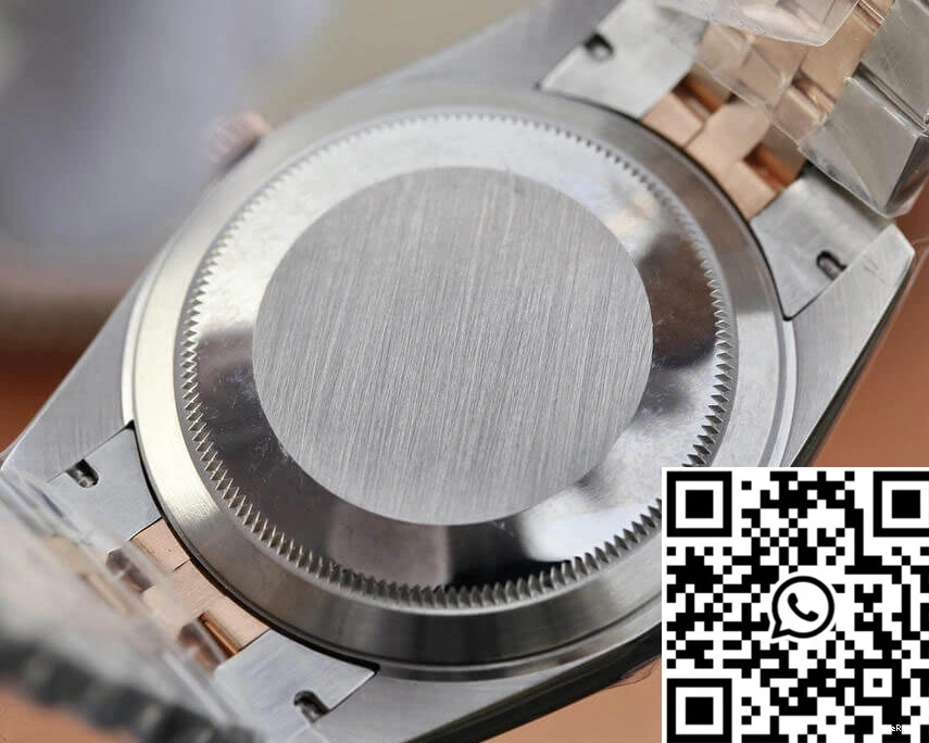 36MM Rolex Factory Datejust Rose GM Silver Dial Gold 116231-0087 0523